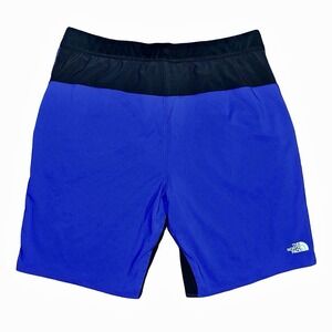 The North Face Mens Active Shorts Royal Blue, No Liner, Zipper‎ Pocket